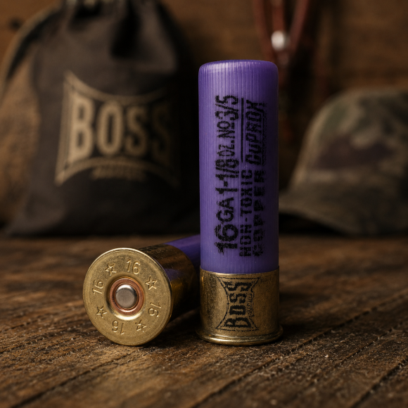 16 GA  2 3/4"  Boss CuProX Shotshells