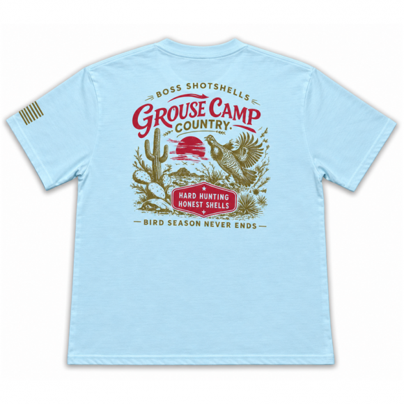 Grouse Camp Country Tee Blue
