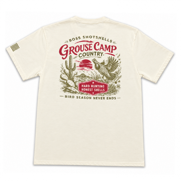 Grouse Camp Country Tee Natural