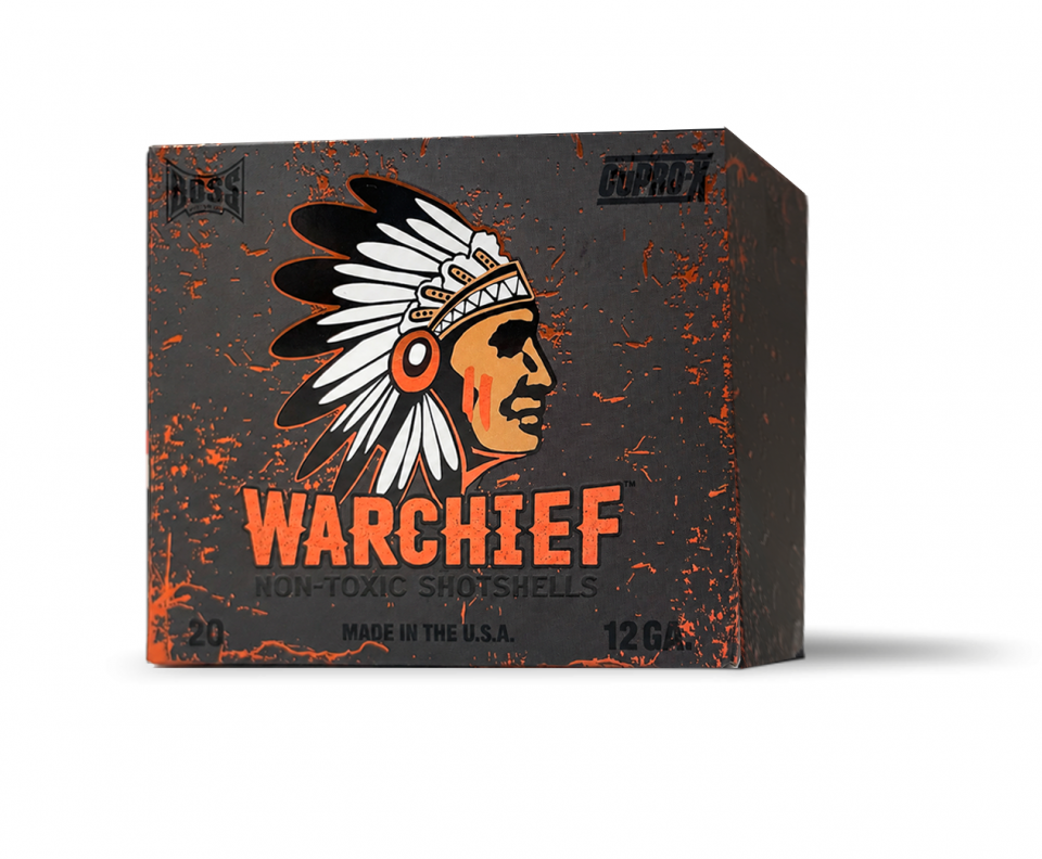 Warchief 12 gauge CuProX shotshells