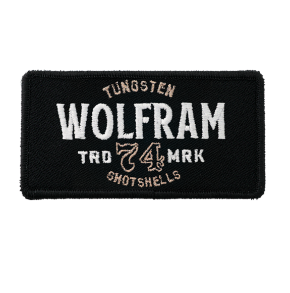 Wolfram Velcro Patch